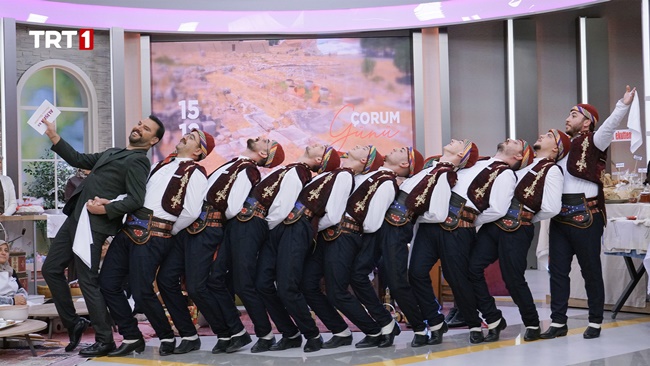TRT1’DE ÇORUM RÜZGARI ESTİ!